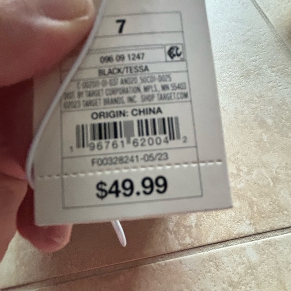 Black high boot size 7 - Picture 4 of 4